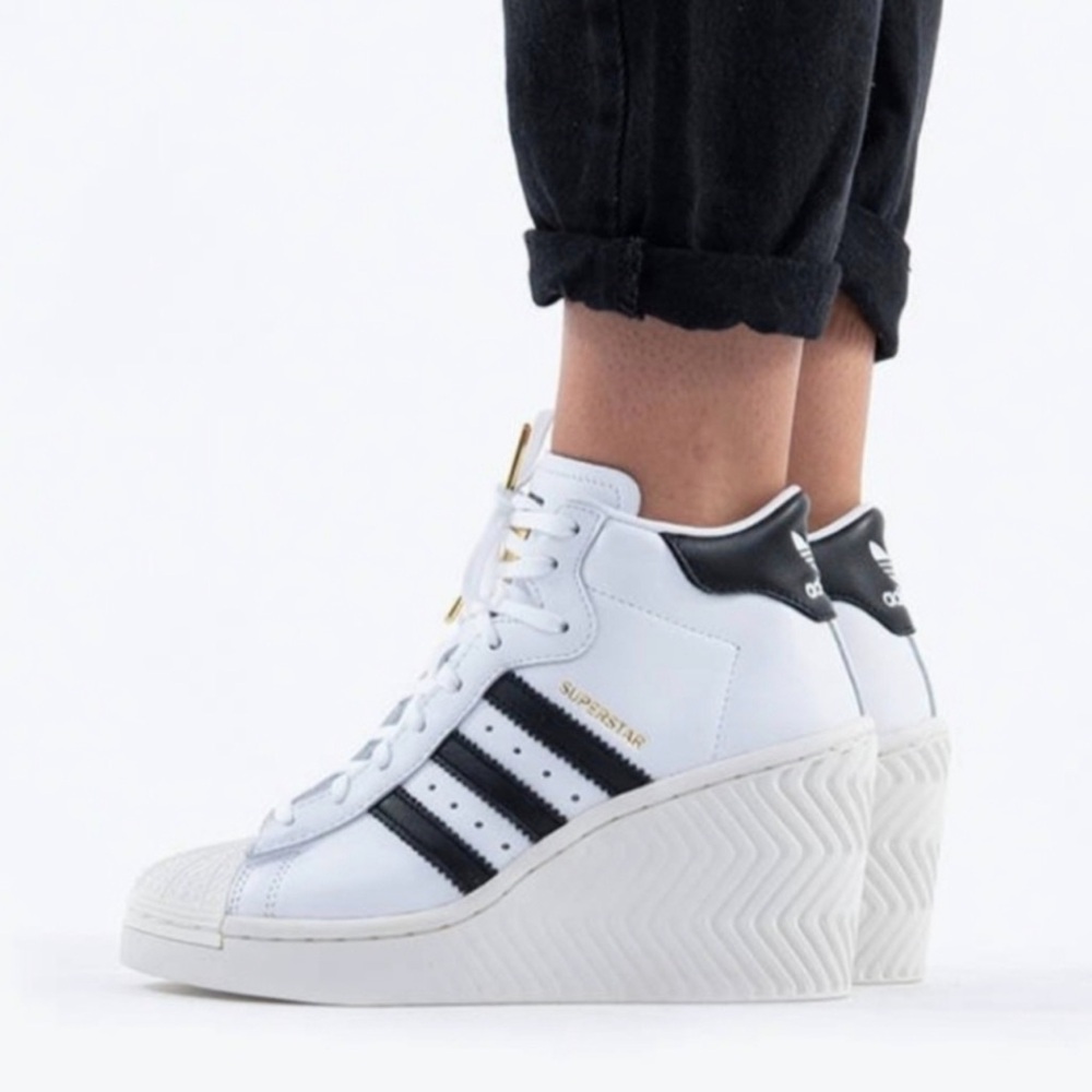 adidas Originals Superstar Ellure Wedge Shoes